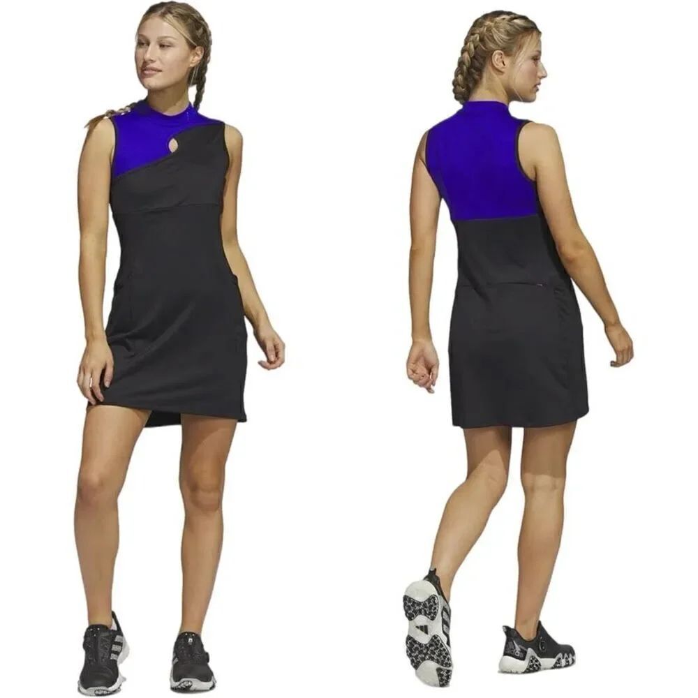 Adidas Women's Ultimate365 Tour Colorblocked Golf Dress